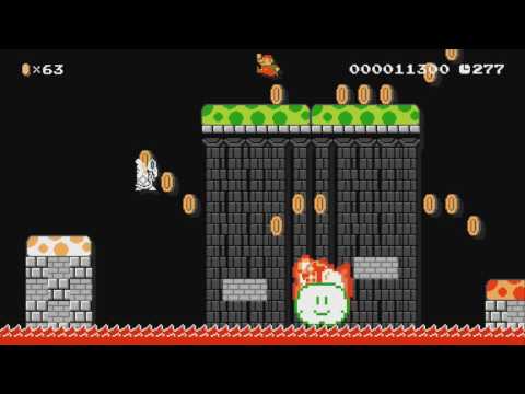 Lava cheep domein by Max 一SUPER MARIO MAKER一 No Commentary 1AP