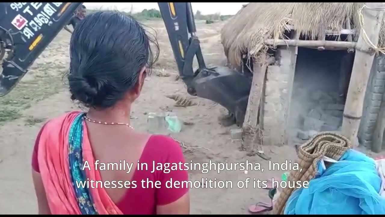 Communities in Jagatsinghpur, India, face demolition of their houses by steel company Jindal