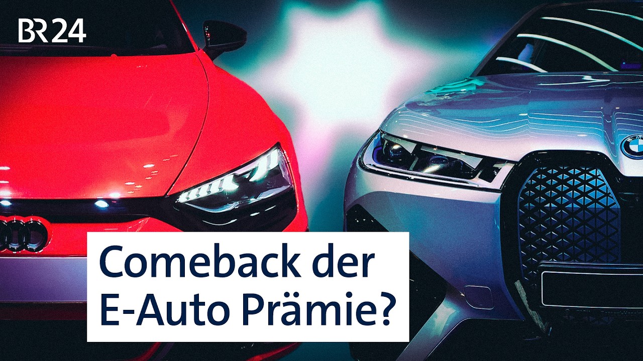 Was rettet die Autoindustrie? E-Auto-Prämie oder Verbrenner-Comeback? | ÜberBayern | BR24