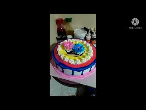 DOUBLE GEL CAKE | RUPAM CAKE 🍰🎂