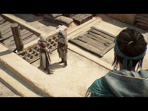 Basim Convinces Roshan To Let Him Kill Qabiha | Assassin's Creed Mirage