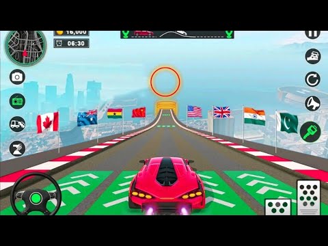 Epic Police Monster Car Stunts - Mega Ramp Car Racing: on offroad outlaws!