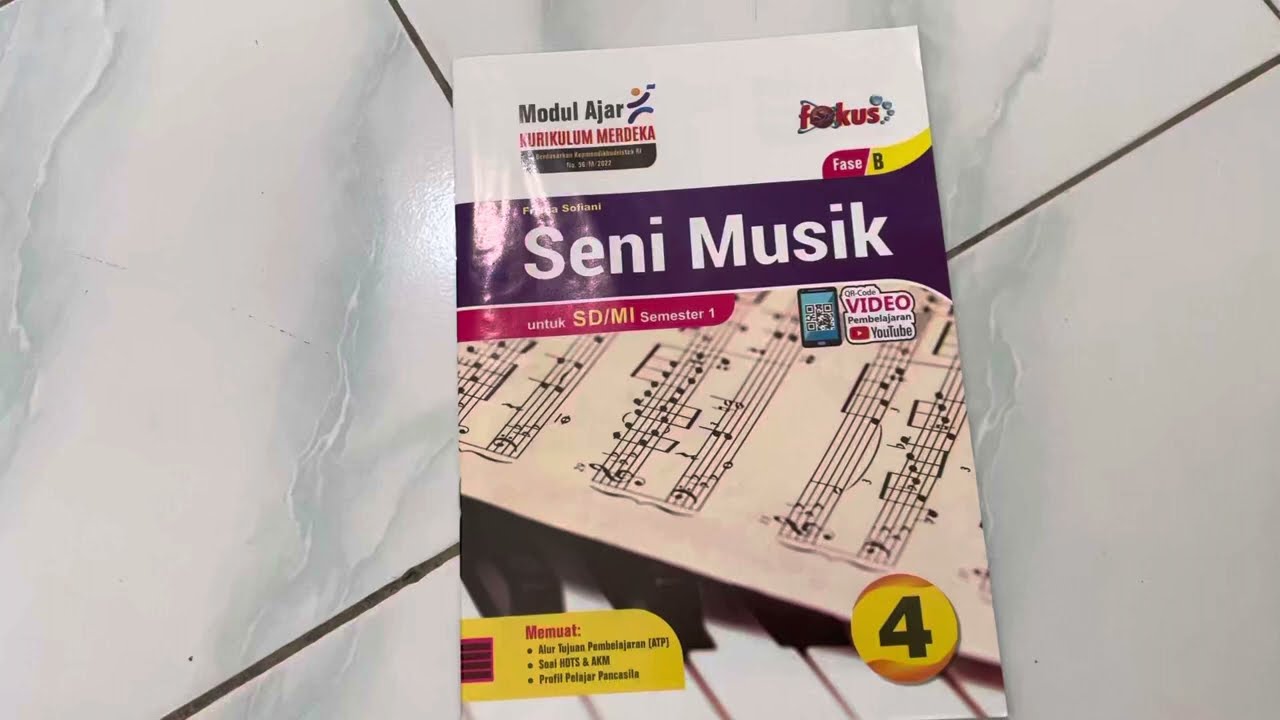 Distributor Buku LKS SD/MI Kurmer Seni Musik Kelas 4 Semester Ganjil Merek Fokus 2023/2024