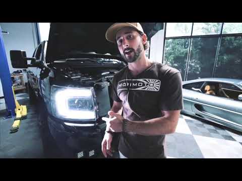 2007-2013 CHEVY SILVERADO PROTOTYPE MORIMOTO XB LED HEADLIGHTS