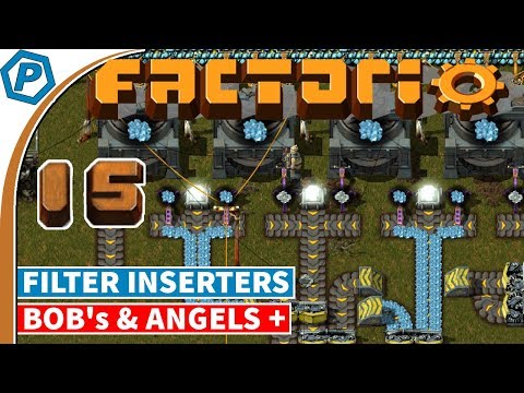 Factorio 0.16.x | Filter Inserter Time | Bob's & Angels, with Brain Melting | 15 | Modded
