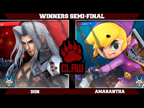 Claw 2022 Winners Semi Final - don (Sephiroth) Vs. Amarantha (Toon Link) SSBU