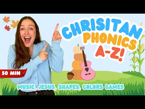 Christian Sing & Learn FULL Alphabet! Phonics, Scripture, Shapes, Colors, Toys! | Little Lights