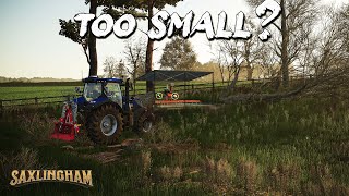 Is the small Sawmill TOO SMALL? | FS25 Saxlingham Episode 7