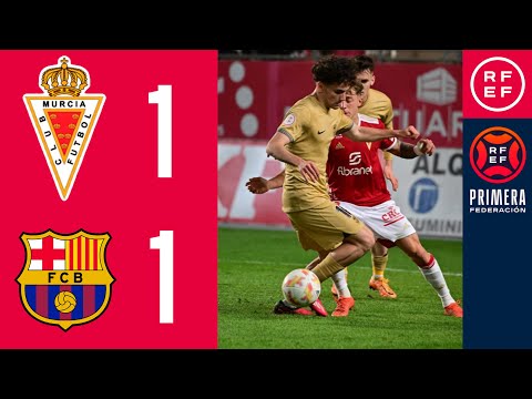 RESUMEN #PrimeraFederación | Real Murcia CF 1-1 FC Barcelona Atlètic | Grupo 2 | Jornada 26