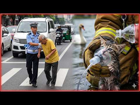 Faith in Humanity Restored  Most Heroic Acts Caught on Camera