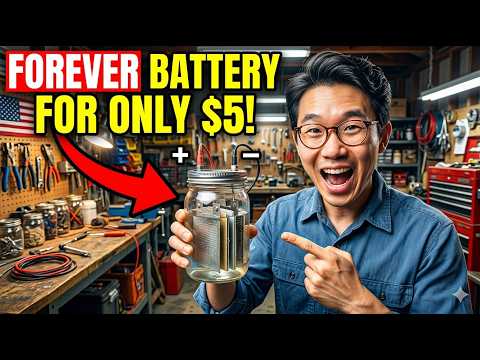 This $5 Edison Secret Makes ANY Battery Last 50 Years — Big Tech BURIED This in 1901