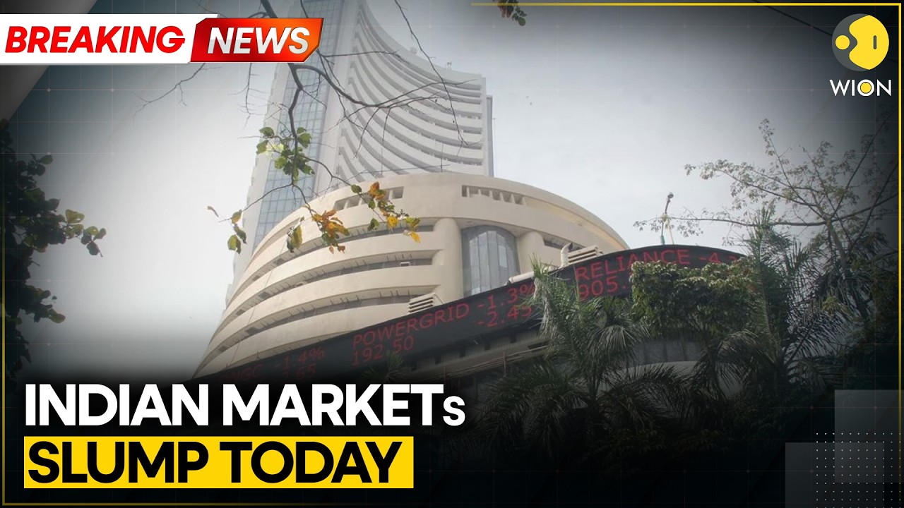 BREAKING: Indian Markets Slide Over 1.5% | WION