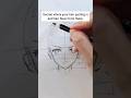 How To Draw Anime Face Basic Face Anatomy Shorts Draw