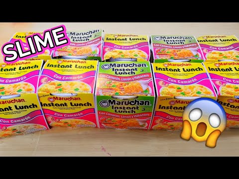 No elijas la Maruchan  Incorrecta para hacer Slime