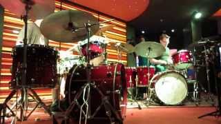 Drum Off - Stanton Moore & Adam Deitch JamCruise 12 2014