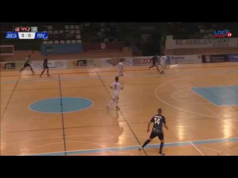 Gol Álex Fuentes (1-0) Naturpellet Segovia - Rivas Futsal J13, 2Div