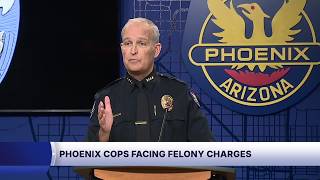 Two Phoenix PD cops arrested and fired amid criminal investigation into unreported traffic stop