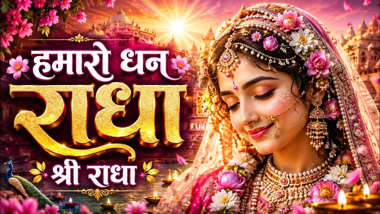 हमारो धन राधा, श्री राधा | Hamaro Dhan Radha Shri Radha | दिल छू लेने वाला राधा रानी भजन | RK Bhakti