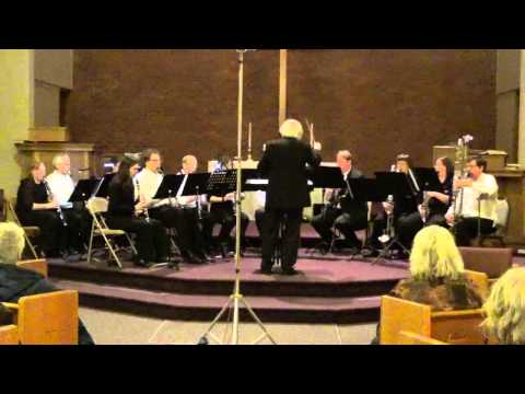 Northwest Clarinet Choir: Rolling Thunder by Henry Fillmore, transcribed by Matt Johnston