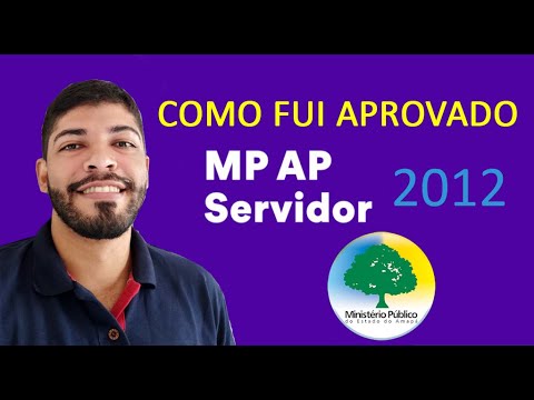 Como passei no Concurso técnico do MP-AP 2012