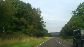 MOV 0006 - Northumberland, A68, in England, just before the border with Scotland
