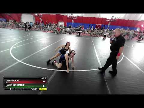 127 Lbs Semifinal - Makenna Hanke, WI Vs Larissa Kaz, WI Cc43