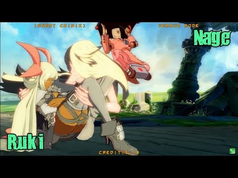 GGXrdR2.1 3/4/18 - Ruki (Dizzy) vs Nage (Faust)