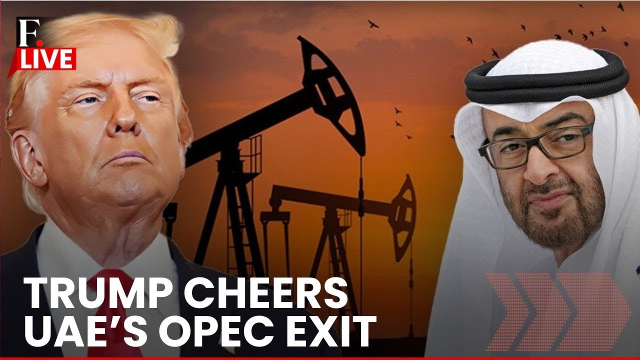 BREAKING LIVE: Trump Hails UAE’s OPEC Exit As ‘Great’, Hints at Lower Oil Prices | Firstpost