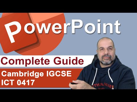 PowerPoint complete guide, [Cambridge IGCSE ICT 0417]