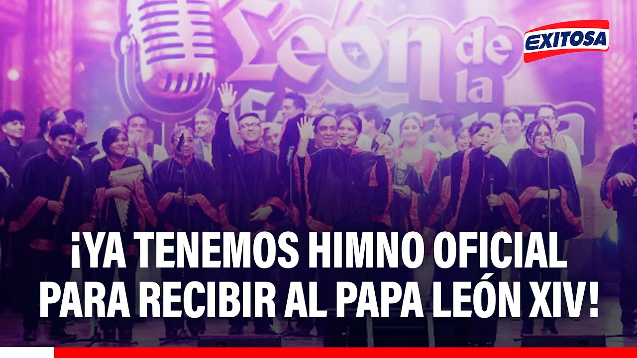 🔴🔵 ¡Ya tenemos himno oficial para recibir al papa León XIV!