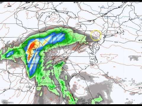 Daily forecast video Friday October 25th, 2019