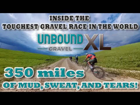 Inside the Toughest Gravel Race in the World: UNBOUND XL - 350 miles of mud, sweat, and tears!