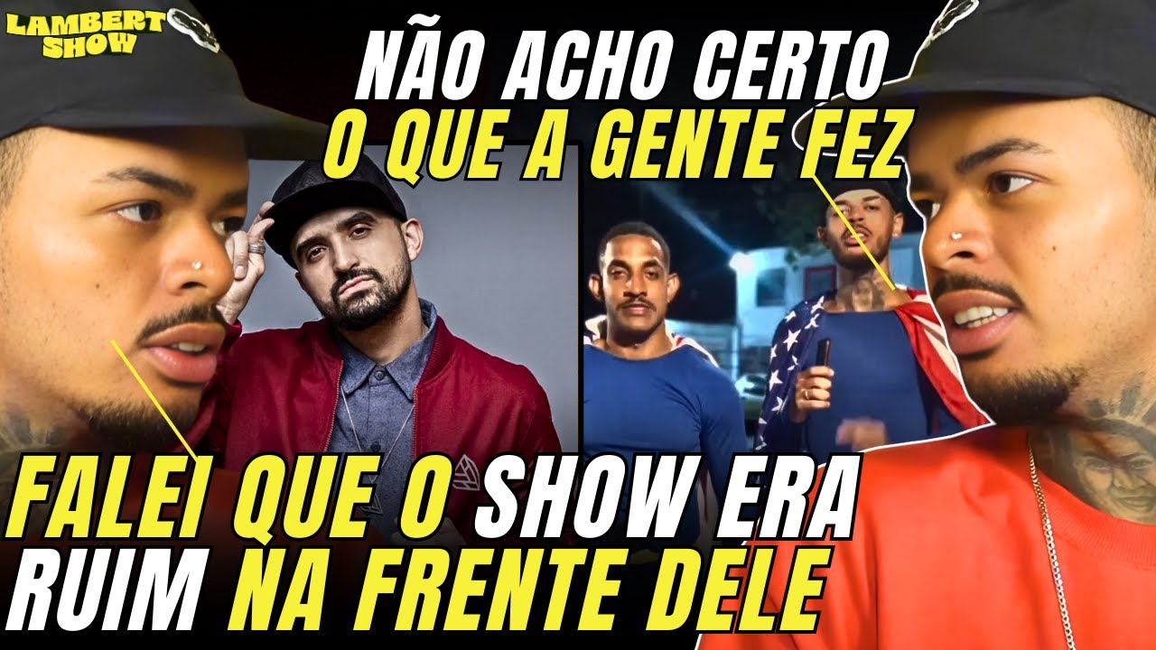 Abner DESABAFA sobre VENTURA e episódio com SANTINELI | Lambert Show