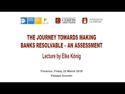 The Journey Towards Making Banks Resolvable - An Assessment by Elke König (SRB)