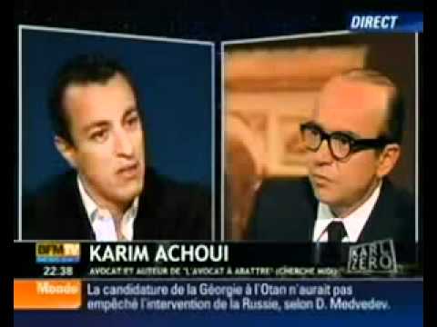 Karim Achoui un avocat sans peur et sans reproche -