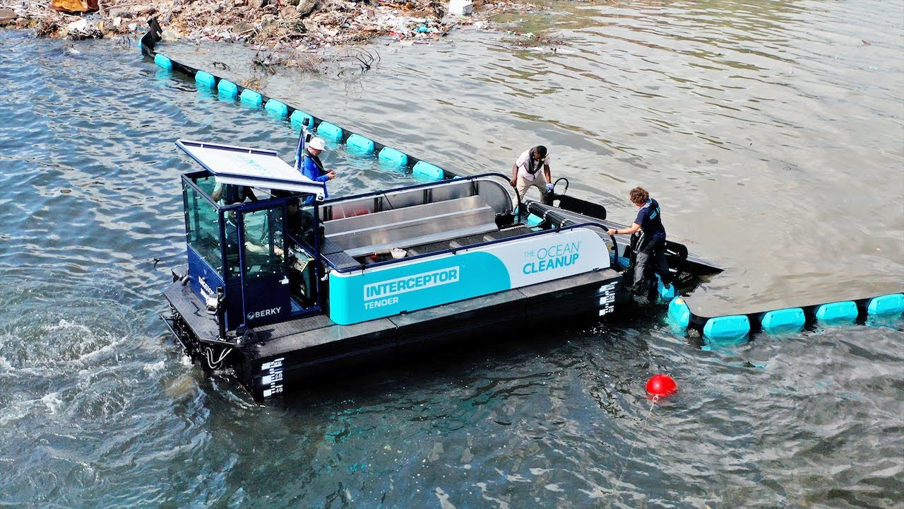 The Ocean Cleanup Reveals New Interceptors: Barrier and Tender