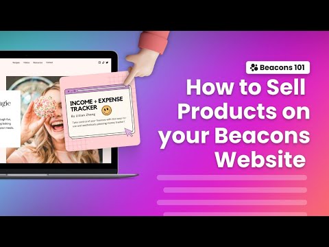 How to Sell Products on Your Beacons Website! (Beacons Monetization Tutorial)