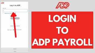 ADP Payroll Login 2021: How to login ADP Payroll | ADP.com Login Sign in