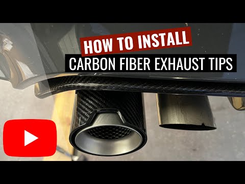 New Carbon Fiber Exhaust Tips! | BMW F80 M3