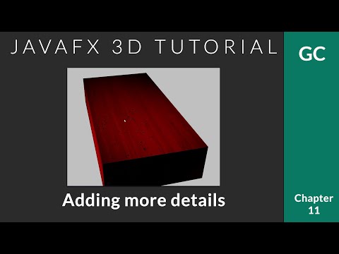 JavaFX 3D Tutorial #11 - More Surface Details with Bump Map
