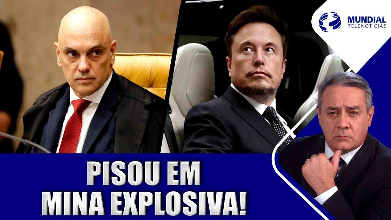 [20/03/25] Moraes PEITA Elon MUSK e TENSÃO acende ALERTA VERMELHO na CORTE