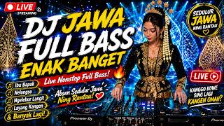 Download lagu DJ JAWA FULL BASS ENAK BANGET  | Kanggo Sedulur Jawa Ning Rantau | Lagu Jawa Ora Ilang Mergo Jaman mp3