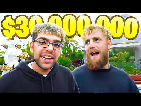 N3on Tours Jake Paul’s $30,000,000 Mansion