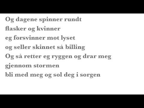 Diamanter og kirsebær av John Olav Nilsen og gjengen (lyrics)
