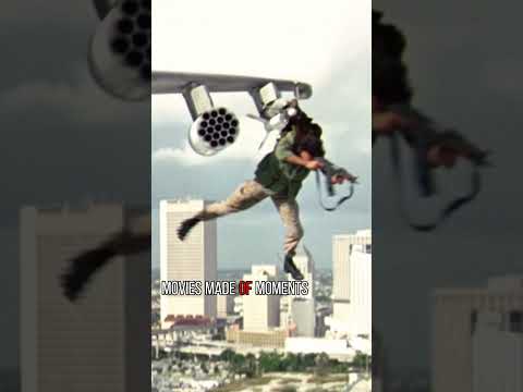 Human bomb! AV-8B Sea Harrier attack aircraft launches missile."True Lies".人弹！“海鹞”式攻击机发射导弹。《真实的谎言》。