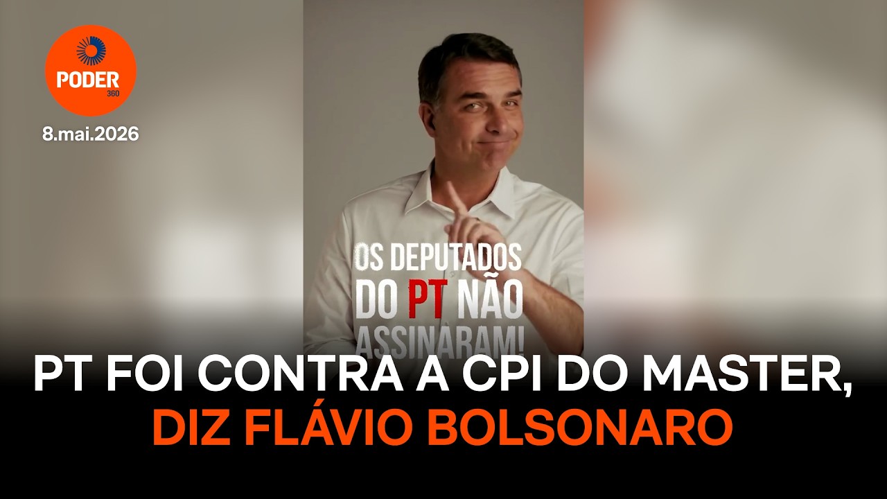 PT foi contra abertura da CPI do Master, diz Flávio Bolsonaro