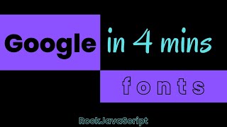 Download lagu Google fonts - in CSS and HTML #html #css mp3