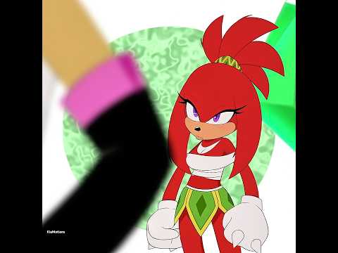 Eye contact trend. #rouge #knucklestheechidna #genderbent #art #animation #sonic #edit
