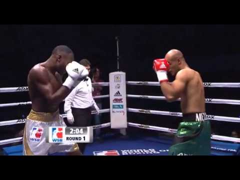 91kg Djabril COUPE (Mexico Guerreros) vs Erislandy SAVON (Cuba Domadores) - Week 1 - WSB