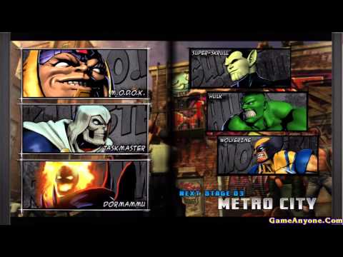 Marvel vs Capcom 3: Fate of Two Worlds (M.O.D.O.K., Taskmaster, Dormammu Pt. 1/2)